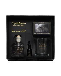 Kuti dhuratash , Aromatherapy crystal 150 ml, 400gr natural cristal, 10 ml vaj natyral