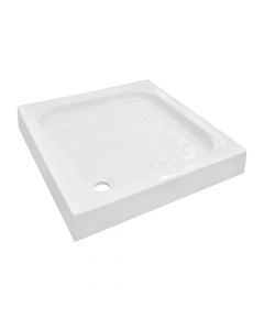 Porcelain shower tray.80x80xH9cm