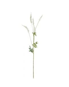 Artificial flower, Astilbe, plastic, white, 81 cm