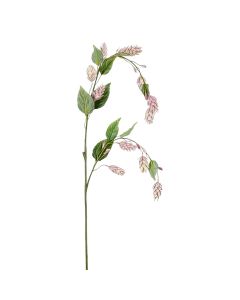 Artificial flower, Hop, plastic, purple, 74 cm