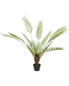 Artifcial tree, in pot, Palm, plastic, green, Ø80xH120 cm