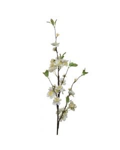 Lule artificiale, Blossom, plastike, jeshile/e bardhë, 15x4xH106 cm