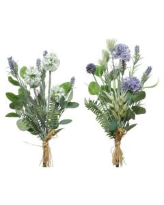 Artificial flower, Lavanda, plastic, assorted, 25x12xH48 cm