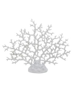 Decorative object, resin, white/black, 40x6.5xH34 cm