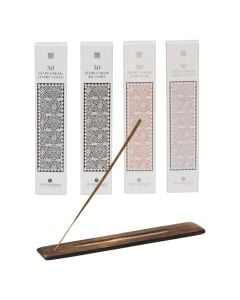 Mbajtës aromatizuesi,  30 shkopinj temjan,  mango,  shumngjyrësh,  24x2.5xH26 cm