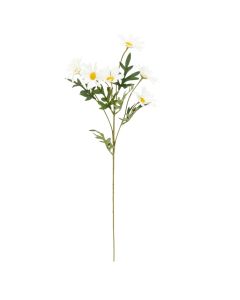 Artificial flower, Polyester/PE, white/green, 20x12xH60 cm