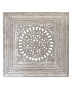 Dekorues muri, druri, kafe e lehtë, 90xH90 cm