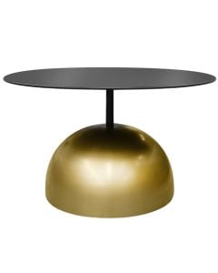 Midle table, metal, black/gold