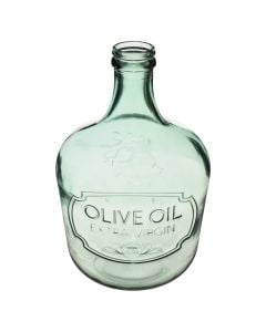 Vazo dekorative, Lady Jeanne, qelq, jeshile, Ø27xH42 cm