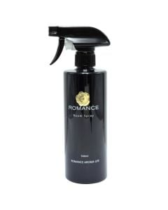Air freshener, glass/oil/polyester, black, 500 ml
