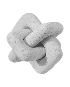 Objekt dekorues, rezinë, e bardhë