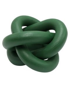 Decorative object, resine, green
