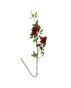 Artificial flower, Rose, plastic, red, 82 cm