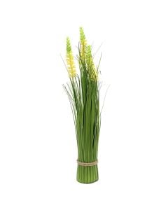 Artificial flower, plastic, yellow/purple, 44 cm