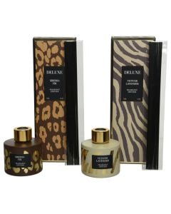 Aromatic diffuser, oil/glass, assorted, Ø6.5xH7 cm