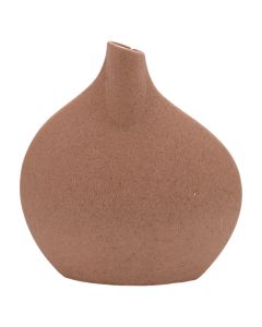 Vazo dekoruese, guri, kafe, 6.5x19.5xH21 cm