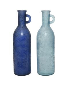 Vazo dekorative, qelqi, t&euml; ndryshme, dia.18xH75 cm