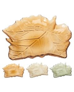 Tealight holder, glass, assorted, Dia.26 cm