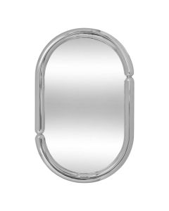 Pasqyrë, Benedita, kornizë metalike, e zezë, 2.4x50.5xH100.3 cm