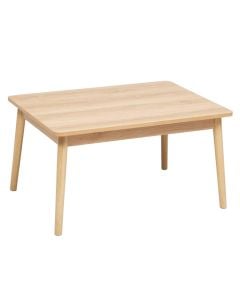 Coffee table, Abana, melamine, natural, 78x58xH42 cm