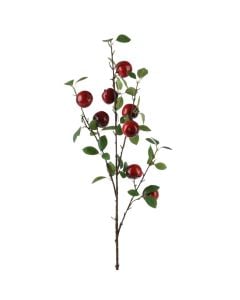 Artificial flower, Apple, plastic, green/red, 16x23xH91 cm