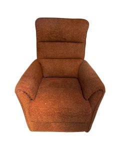 Kolltuk, tapiceri tekstili, portokalli, 80x78xH67 cm