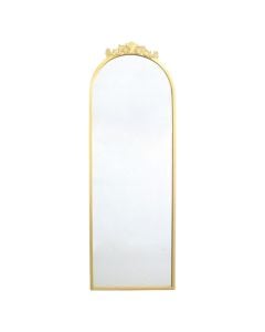 Pasqyrë, Elegant Reflection, kornizë metalike, floriri, 61.6x3.2xH179.1 cm