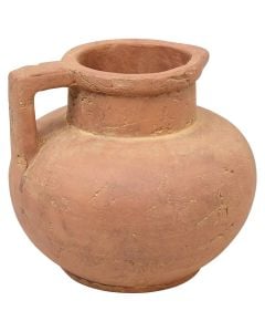 Decorative vase, Romia, terracota, brown, 18.5x16xH18.5 cm