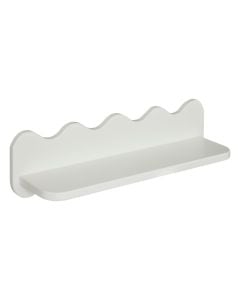 Raft muri, Salina, mdf, e bardhë, 53x15xH15 cm
