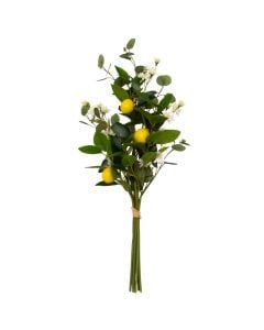 Lemon bouqet, Gilda, PE/PVC, green/yellow, 30x20xH65 cm