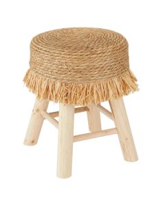 Stool, Gimpo, plywood, natural, Dia.30xH40 cm