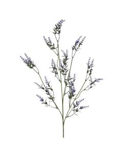Artificial branch, Lavender, polyester, multicolor, 8x22xH67 cm