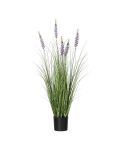 Artificial flower in pot, pvc, multicolor, Dia.40xH90 cm