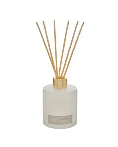 Aromatik ambenti, Albie, vaj/qelq, e bardhë, Dia.10xH22 cm, 150 ml