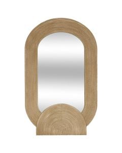 Pasqyrë, Anouk, MDF, kafe karamel, 90x30xH145 cm