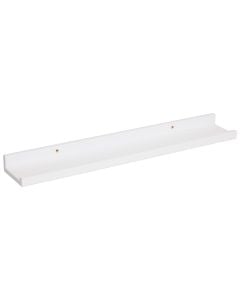 Raft muri, Fixy, MDF, e bardhë, 58x10xH4 cm