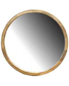 Pasqyrë, kornizë druri, bronzi, 64x4.2xH 64 cm