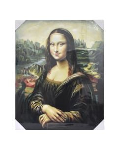 Pikturë, Mona Lisa, punuar me dorë dhe printuar, 80x100 cm