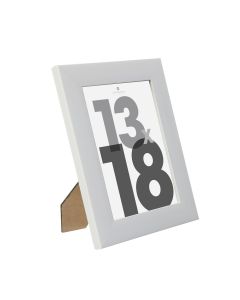 Kornizë foto, Lise, mdf/polistiren, e bardhë, 18.3x1.5xH23.3 cm