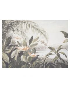 Printed canvas, Talha, mdf/polyester/polystyrene, colorful, 58x2.6H78 cm