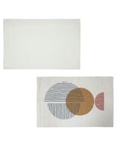Bath mat, polyester, assorted, 60x90 cm