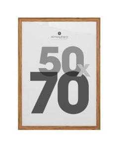 Kornizë foto, Mae, kornizë mdf, natyrale, 50x70 cm