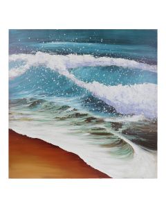 Pikturë, "Wave", në telajo, shumëngjyrëshe, 70x70 cm