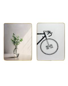 Picture, "Urban", metal frame, colorful, 30x40 cm