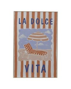 Decorative canva, mdf frame, multicolor, 60x3xH90 cm
