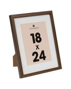 Photo frame,Manu, MDF, dark brown, 19.8x1.8xH25.8 cm
