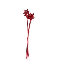 Lule natyrale të thara, kuqe, 50 cm