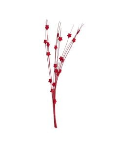 Lule natyrale të thara, kuqe, 70 cm