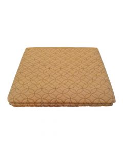 Bedspread, double, CUBA, cotton dhe polyester, orange, 250x260 cm