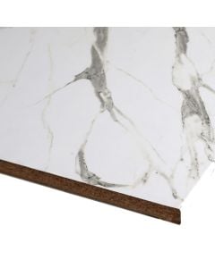 Kitchen countertop, marble effect, 60x410xH4 cm
